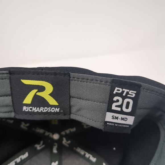 Spiderz Sin City Fitted Hat Black Medium Embroidered Flexfit Richardson - Picture 8 of 8